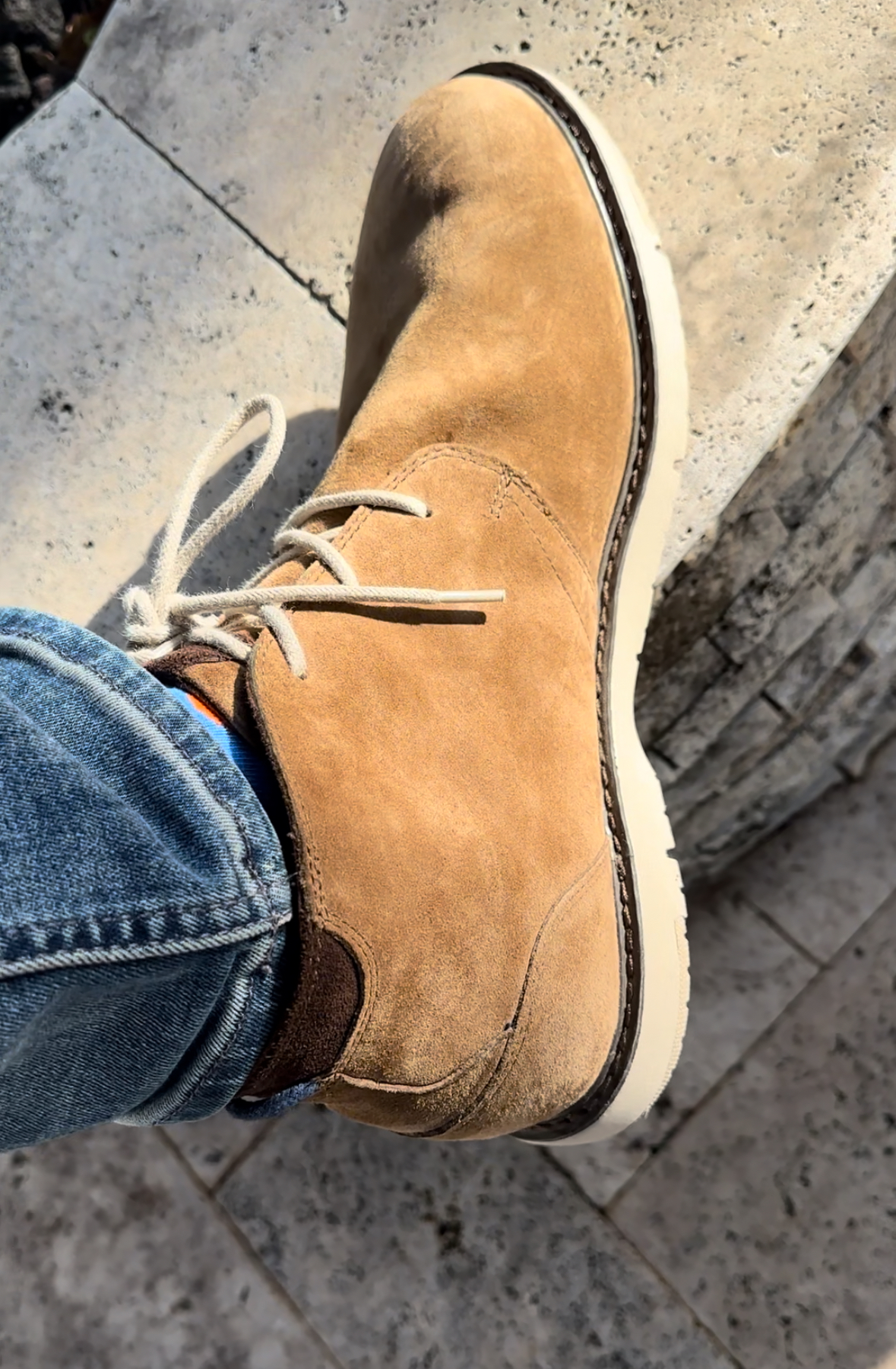 TOMS Mens Navi Lace Up Casual Boots Ankle - Brown