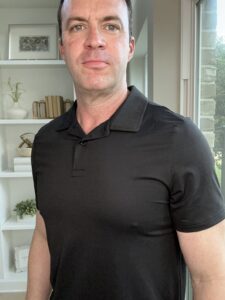 32 Degrees Moisture wicking polo shirt found on Amazon.