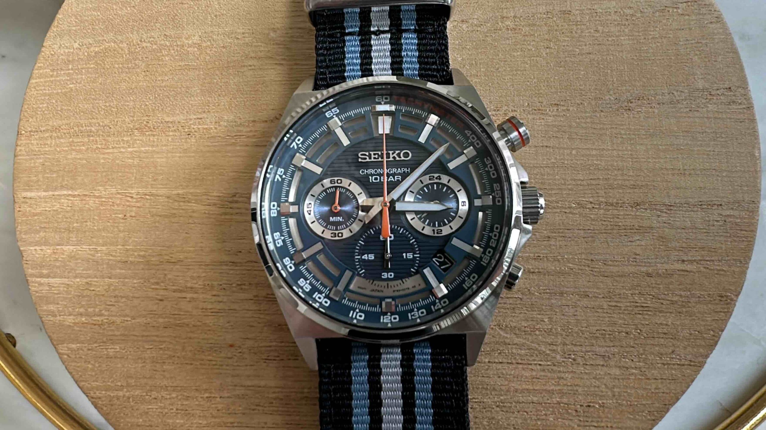 Men’s Chronograph Watch Review: The Seiko SSB409