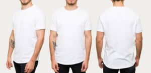 Classic Style White T-Shirt and Jeans