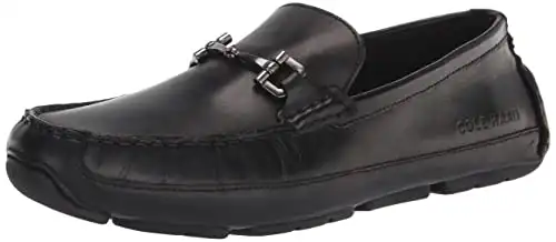 Cole Haan Men's Wyatt BIT Driver Driving Style Loafer, Black