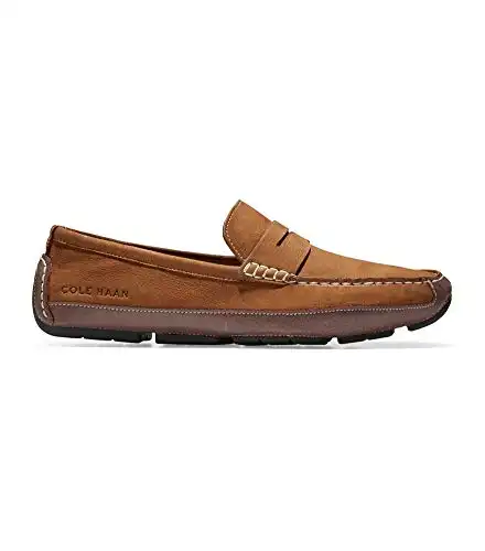 Cole Haan Men's Wyatt Penny Driver Driving Style Loafer, BRITISH TAN