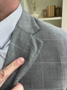 Hockerty Suit Jacket Poor Stitching