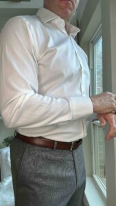 Long Sleeve Shirt Comfort when arm is bent