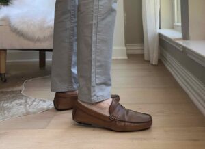 Photo of Boardroom Socks No Show Socks with To Boot Palo Alto Driving Loafer