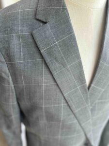 Hockerty Gray Hopsack Jacket
