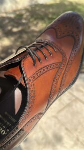 Loake Shoemakers Brown Brogue Shoes