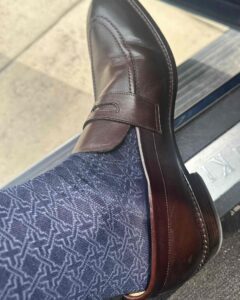 Nobile Socks With Brown Loafers