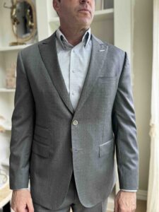 Ligh Gray Suit