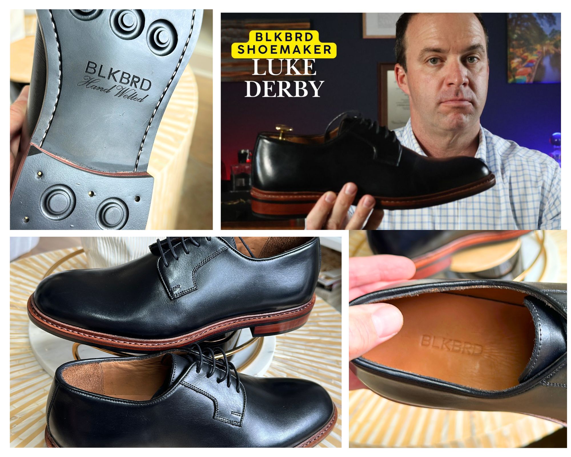 BLKBRD Shoemaker Review: The Luke Derby Hand Welted Shoes