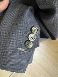 Custom Suit Jacket Cuff Accents