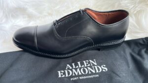 Black Allen Edmonds Park Avenue Dress Shoe