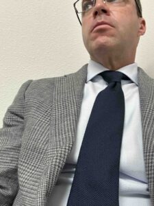 Navy Blue Grenadine Tie