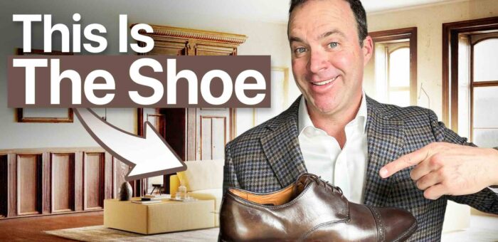 The First Real Dress Shoe Every Man Needs